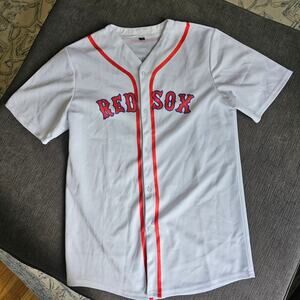 MLB Boston Red Men's White Sox David Ortiz Promotional Jersey Size Small